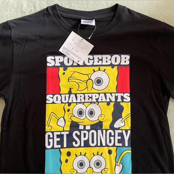 NWT Spongebob Shirt LARGE - Picture 1 of 2